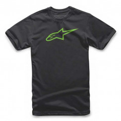 Футболка Alpinestars JUVY AGELESS TEE, черно-зеленый