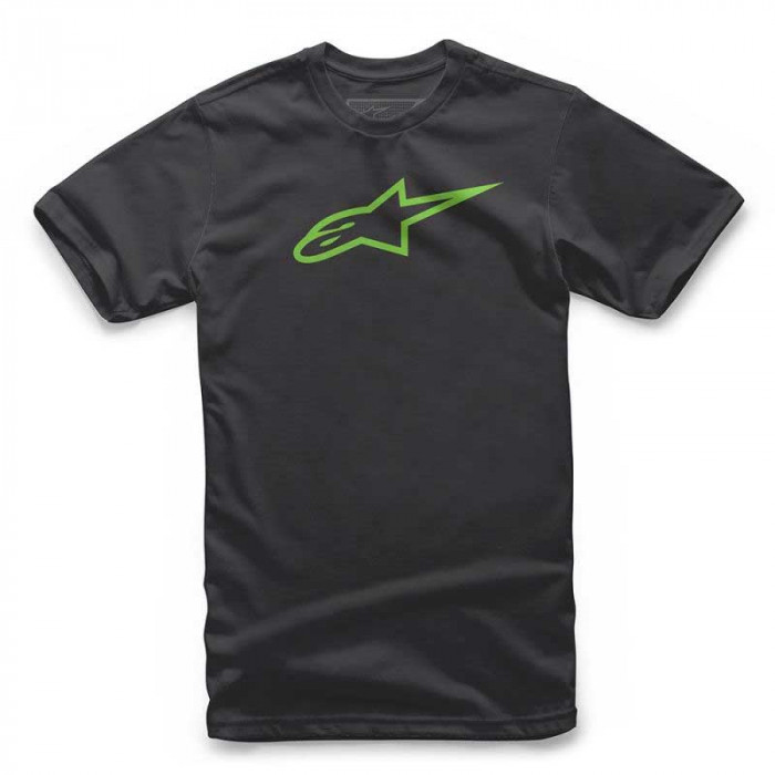 Футболка Alpinestars JUVY AGELESS TEE, черно-зеленый