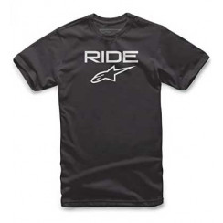 Футболка Alpinestars JUVY RIDE 2.0 TEE, черно-белый, размер 4