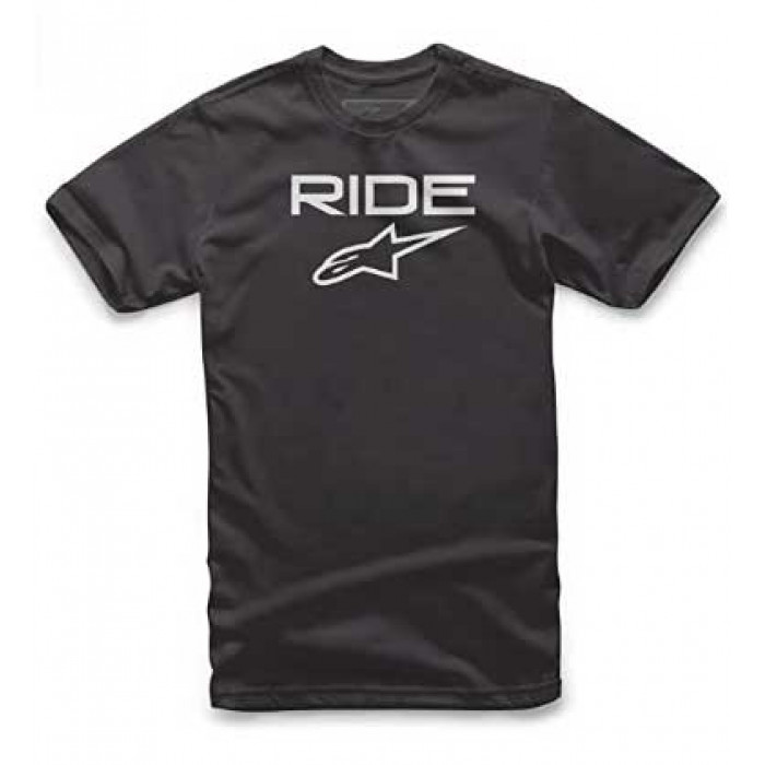 Футболка Alpinestars JUVY RIDE 2.0 TEE, черно-белый, размер 4