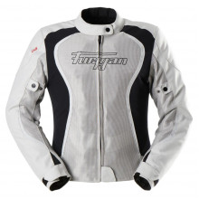 [FURYGAN] Мотокуртка женская ODESSA VENTED 3in1 текстиль, цвет Белый/Черный, Размер XL