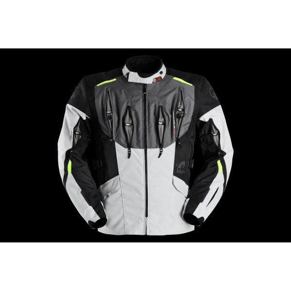 Мотокуртка Furygan BROOKS текстиль, цвет Черный/Белый/Серый, Размер S