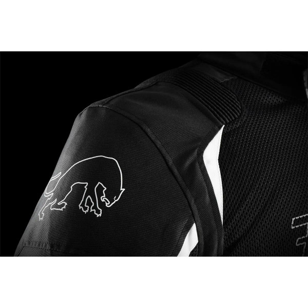 Мотокуртка Furygan ULTRASPARK 3in1 Vented+ текстиль, цвет Черный/Белый, Размер 4XL