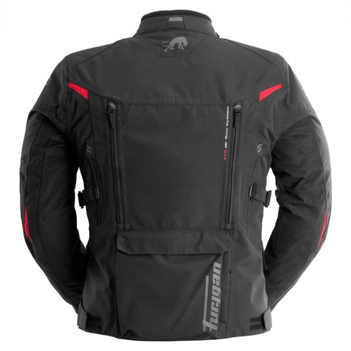 Мотокуртка Furygan CHALLENGER 3C PRIMALOFT® текстиль, цвет Черный/Красный