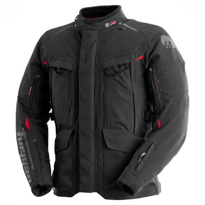 Мотокуртка Furygan CHALLENGER 3C PRIMALOFT® текстиль, цвет Черный/Красный
