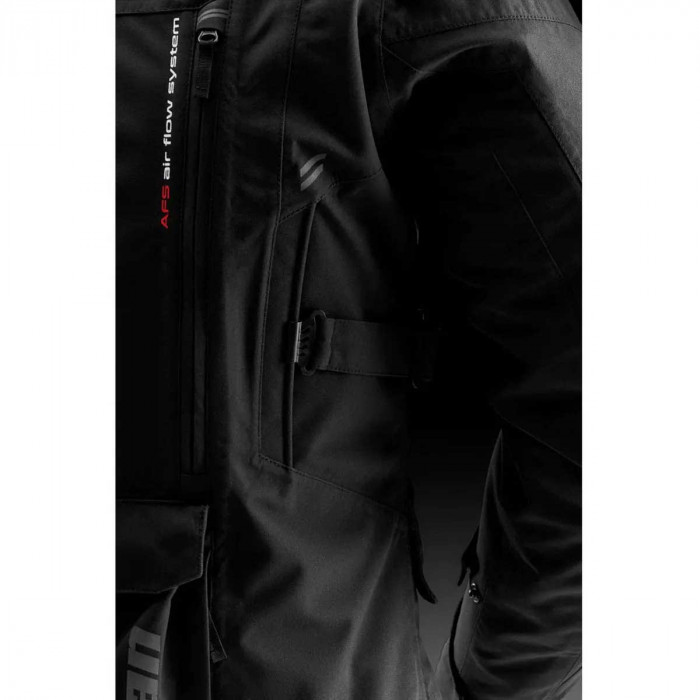 Мотокуртка Furygan CHALLENGER 3C PRIMALOFT® текстиль, цвет Черный/Красный