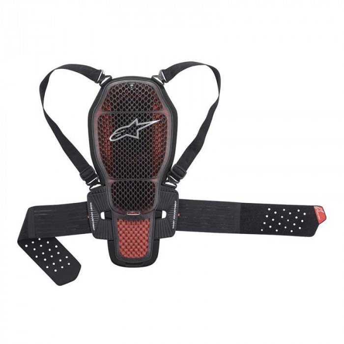 Защита спины Alpinestars NUCLEON KR-1 CELL BACK, дымчато-черно-красный