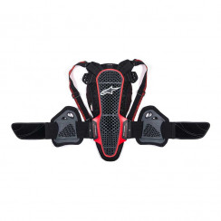 Защита спины Alpinestars NUCLEON KR-3, дымчато-черно-красный