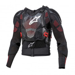 Защитная черепаха Alpinestars BIONIC TECH V3 JACKET, черно-бело-красный