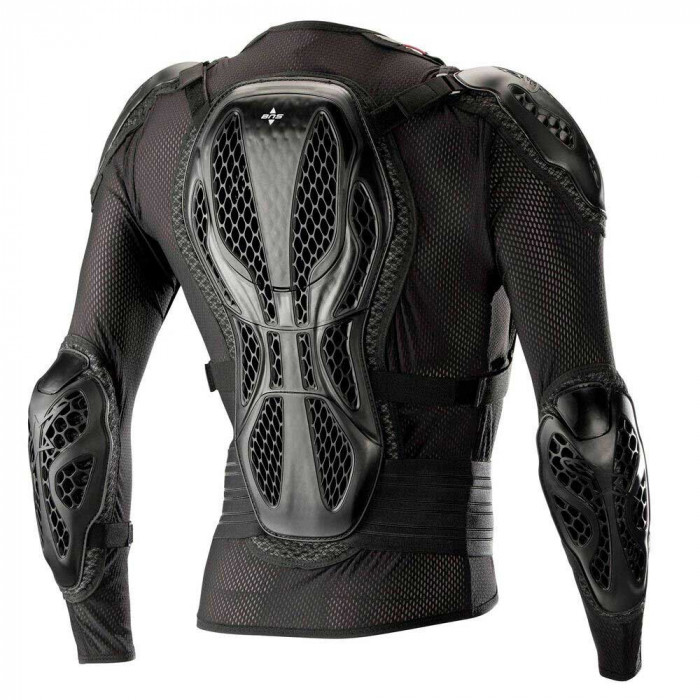 Мотозащита Alpinestars BIONIC ACTION JACKET, черно-красный