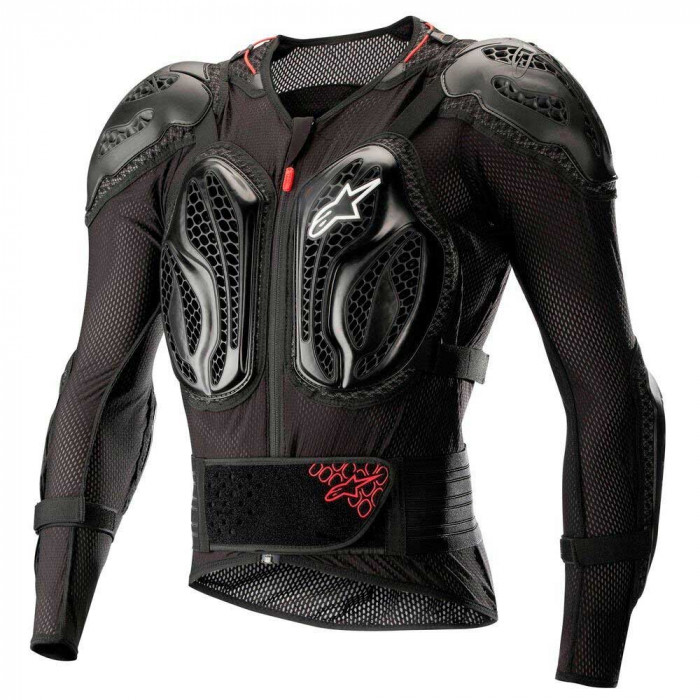 Мотозащита Alpinestars BIONIC ACTION JACKET, черно-красный