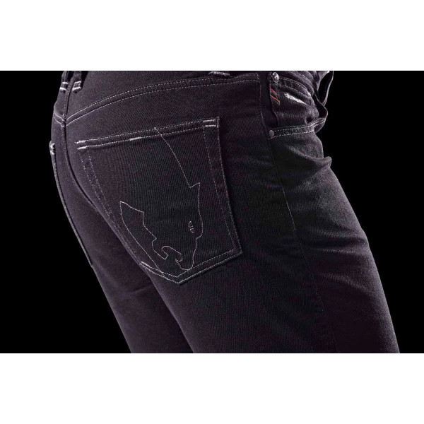 Мотоджинсы Furygan D03 TAPERED, цвет Черный, Размер 30/32