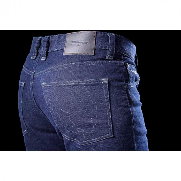 Мотоджинсы Furygan D03 TAPERED, цвет Синий, Размер 40/34