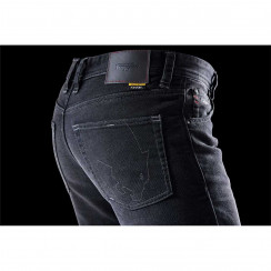 Мотоджинсы Furygan D12 X Kevlar Straight, цвет Черный
