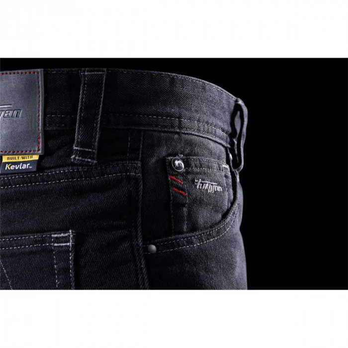 Мотоджинсы Furygan D12 X Kevlar Straight, цвет Черный, Размер 32/32