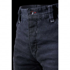 Мотоджинсы Furygan D12 X Kevlar Straight, цвет Черный