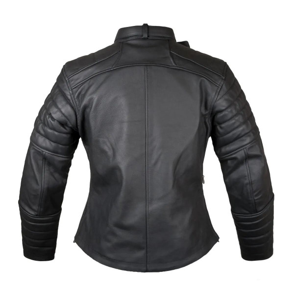 Мотокуртка женская RUSH SANDORA кожа, цвет Черный, Размер M