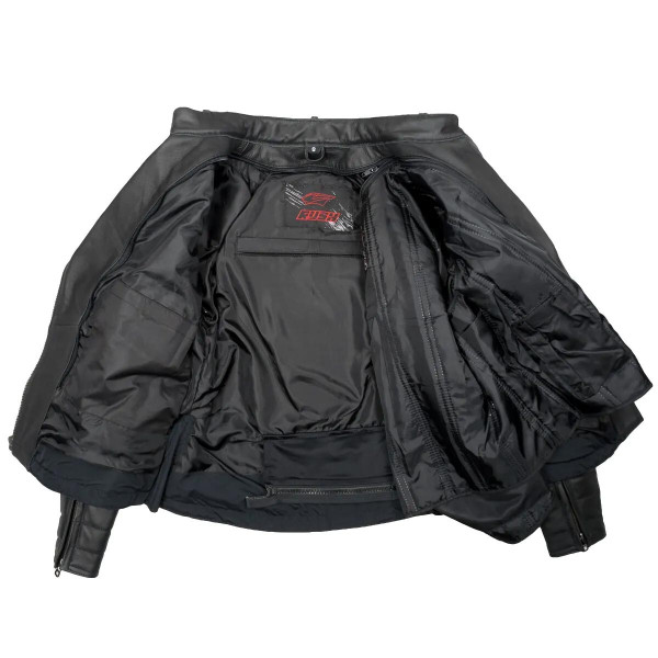 Мотокуртка женская RUSH SANDORA кожа, цвет Черный, Размер M