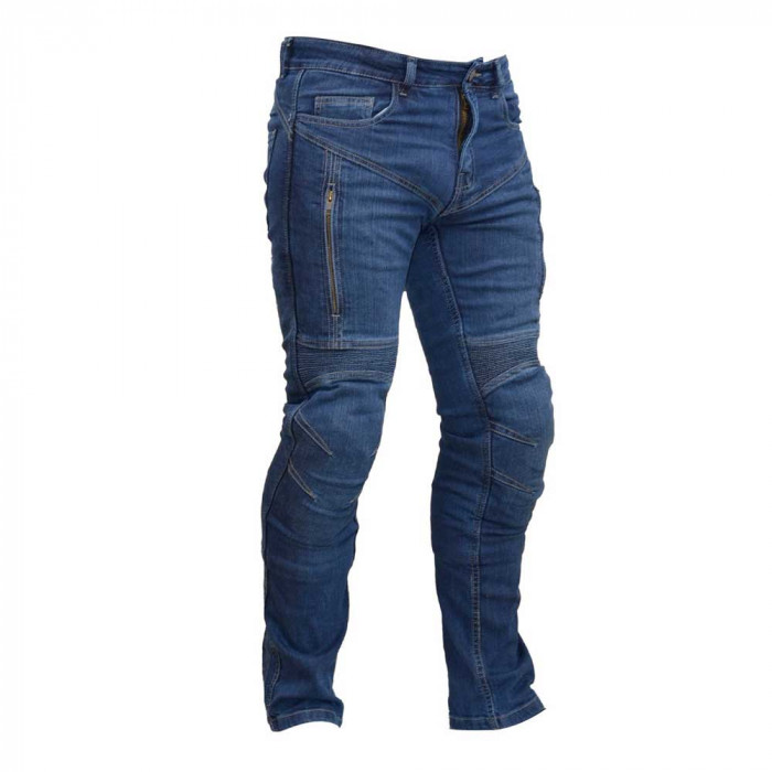 Мотоджинсы мужские MCP Leopard, темно-синий, размер 30