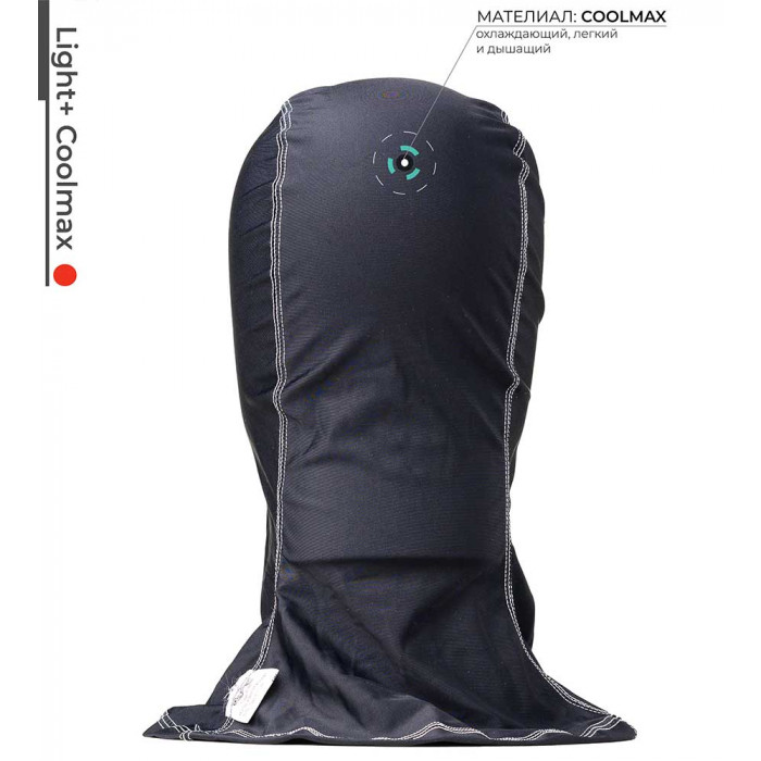 Подшлемник Starks Light Smooth coolmax, цвет Черный, Размер L/XL