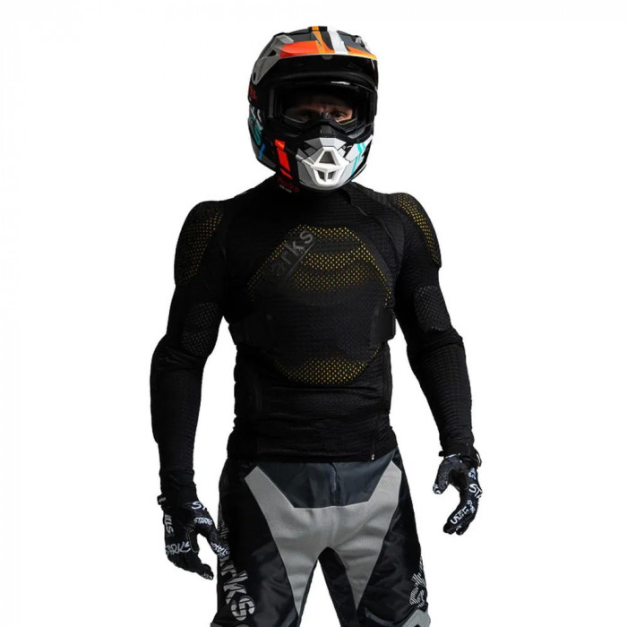 Моточерепаха Starks Air Flex, цвет Черный L-XL, Размер L/XL