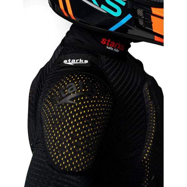 Моточерепаха Starks Air Flex, цвет Черный 2XL, Размер 2XL