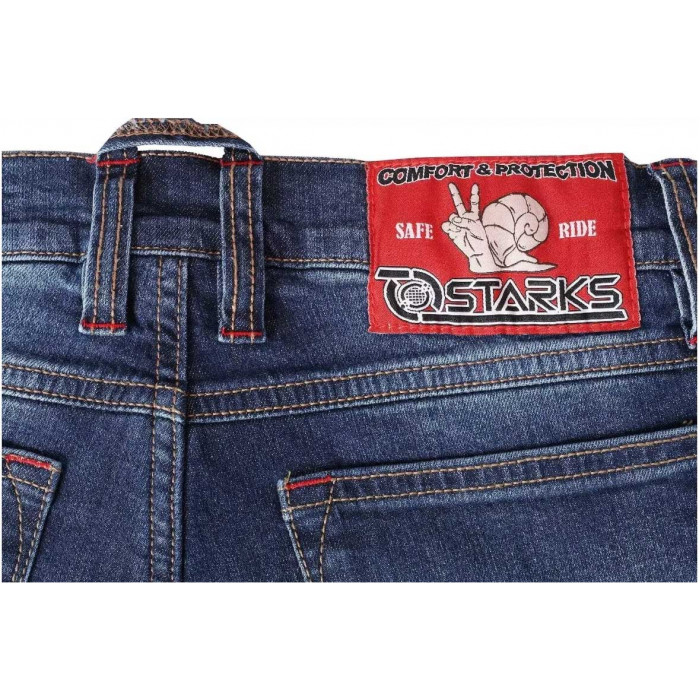 Мотоджинсы Starks Lady Snake Strong Stretch, цвет Синий, Размер 24