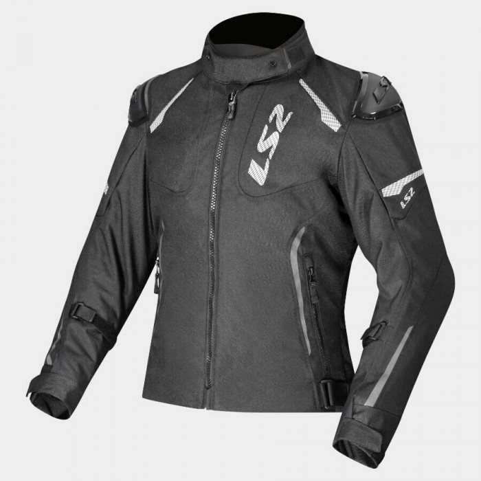Мотокуртка женская LS2 ZOOM LADY JACKET, черный