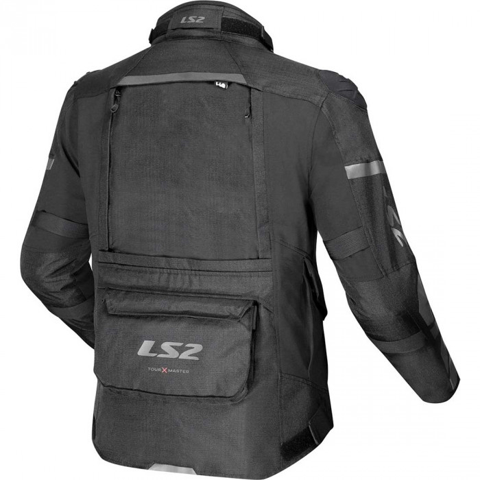 Мотокуртка мужская LS2 X-MASTER MAN JACKET, черный