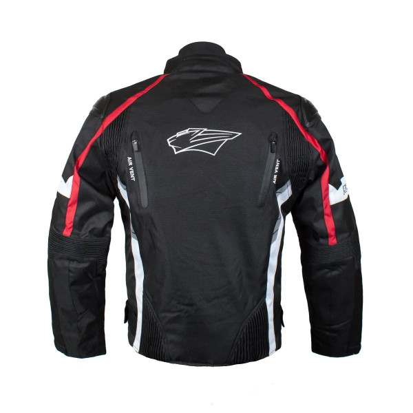 Мотокуртка RUSH HAZARD текстиль, цвет Черный, Размер S