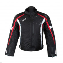 [RUSH] Мотокуртка HAZARD текстиль, цвет Черный, Размер XL