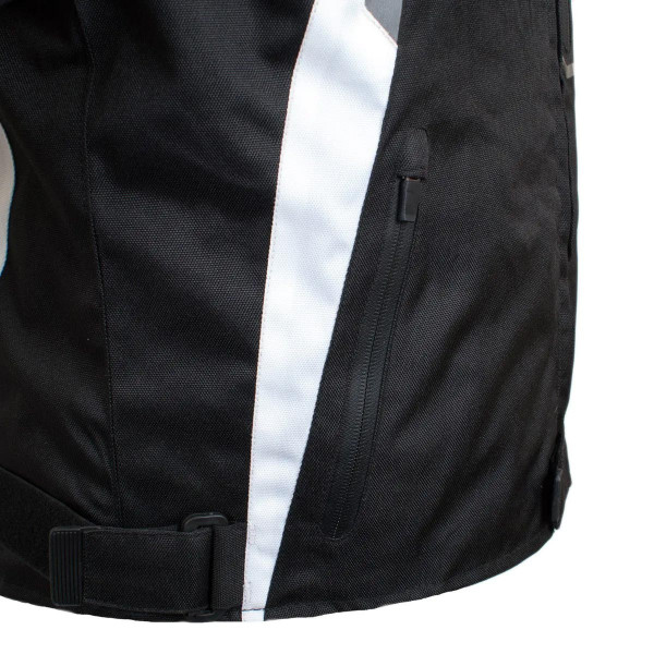 Мотокуртка RUSH HAZARD текстиль, цвет Черный, Размер S