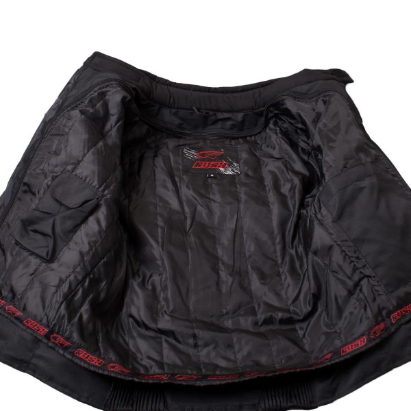 Мотокуртка RUSH HAZARD текстиль, цвет Черный, Размер S