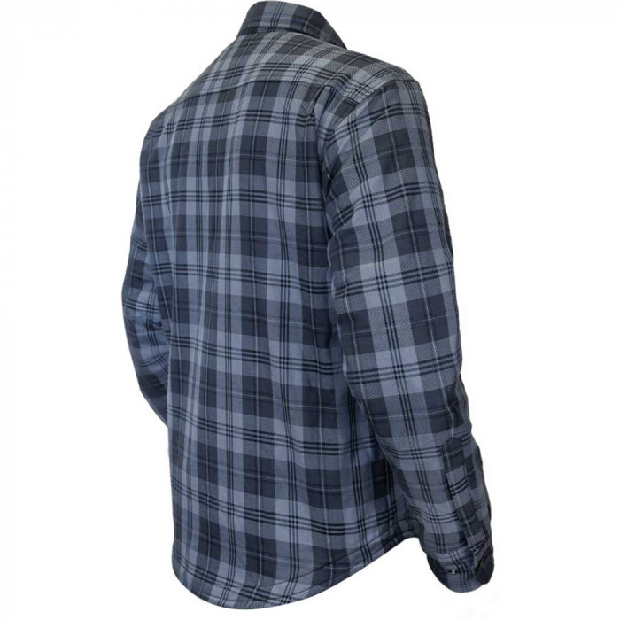 Моторубашка мужская MCP Rebel Full kevlar, черно-серый, размер S