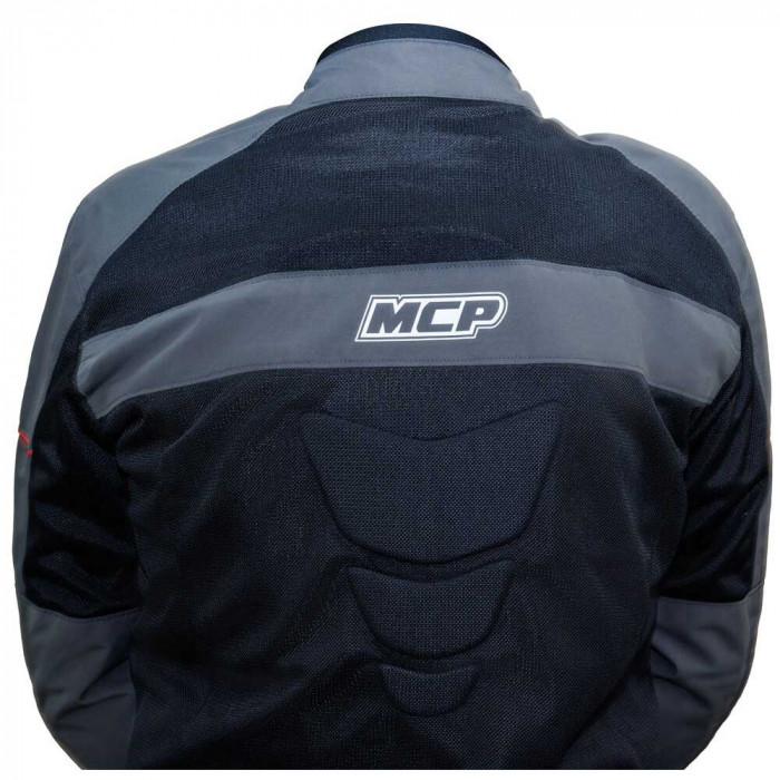 Мотокуртка мужская MCP Marvel, черно-серый, размер 2XL