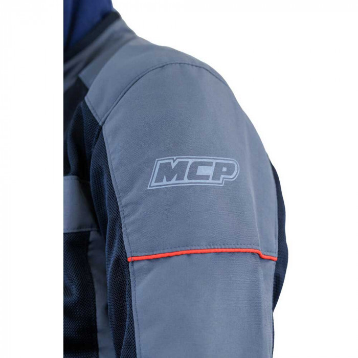 Мотокуртка мужская MCP Marvel, черно-серый, размер 2XL