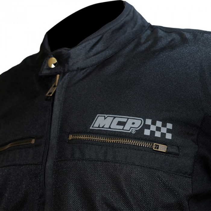 Мотокуртка мужская MCP Samum, черный, размер S