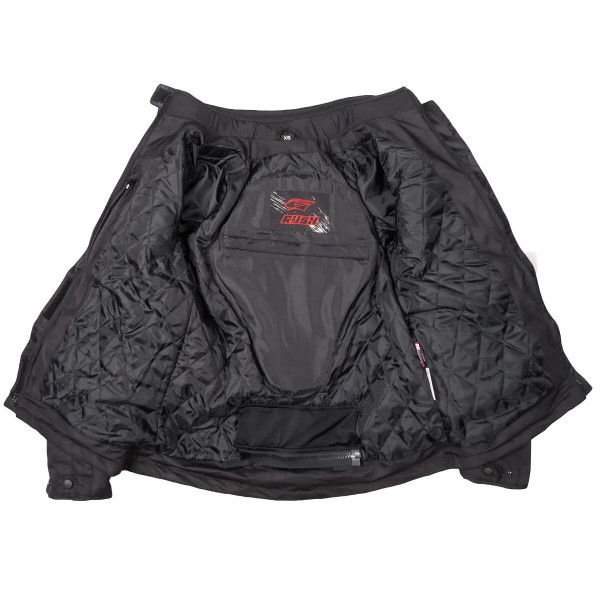 Мотокуртка женская RUSH TAILORED текстиль, цвет Черный, Размер XL