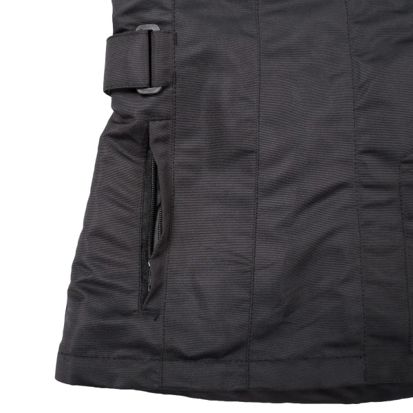 Мотокуртка женская RUSH TAILORED текстиль, цвет Черный, Размер XL