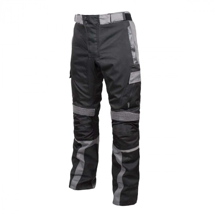 Мотоштаны RUSH DISCOVERY PANT текстиль, цвет Черный/Серый, Размер S