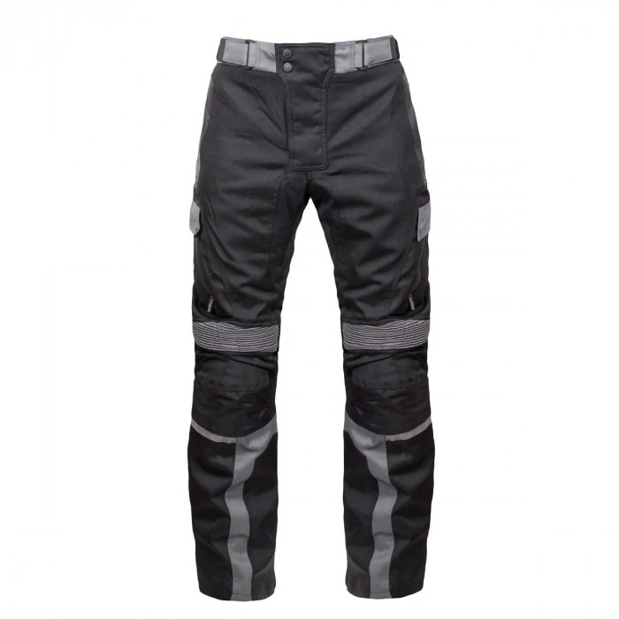 Мотоштаны RUSH DISCOVERY PANT текстиль, цвет Черный/Серый, Размер S