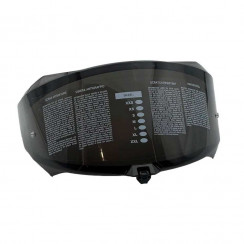 Визор KYT R2R DARK SMOKE, цвет Черный, затемненный