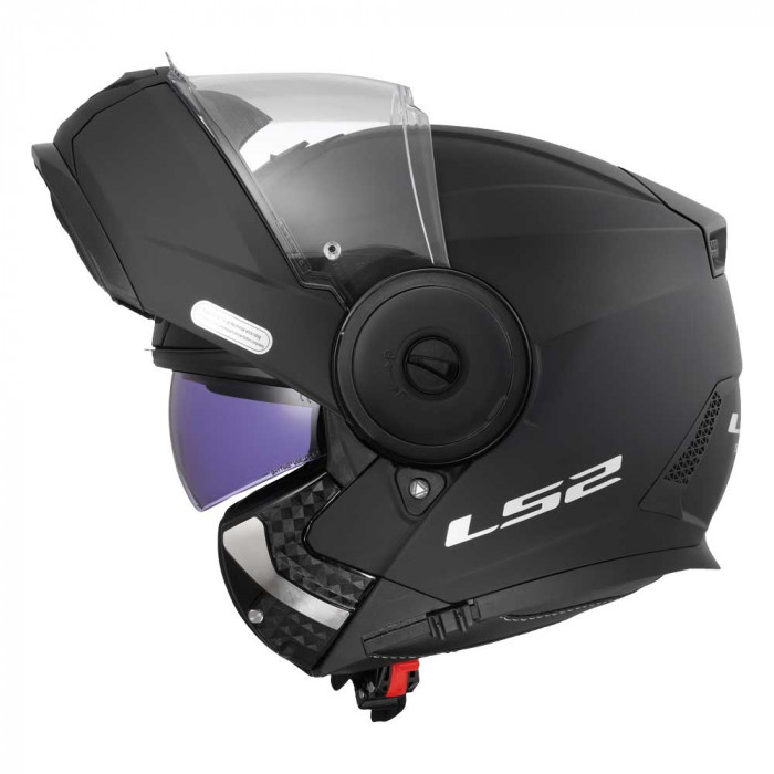 Мотошлем LS2 FF902 SCOPE II Solid, черный матовый, размер XL