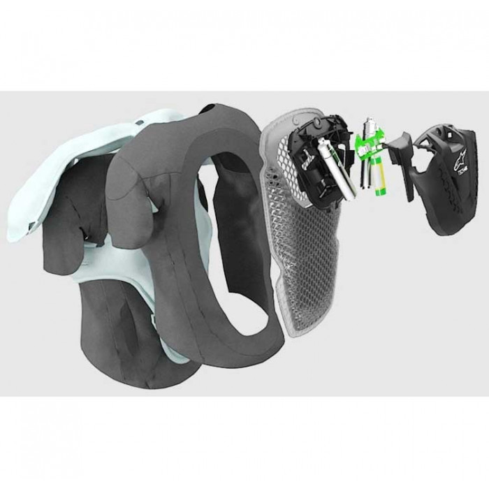 Подушка безопасности Alpinestars TECH-AIR 5 SYSTEM, темно-серо-черный