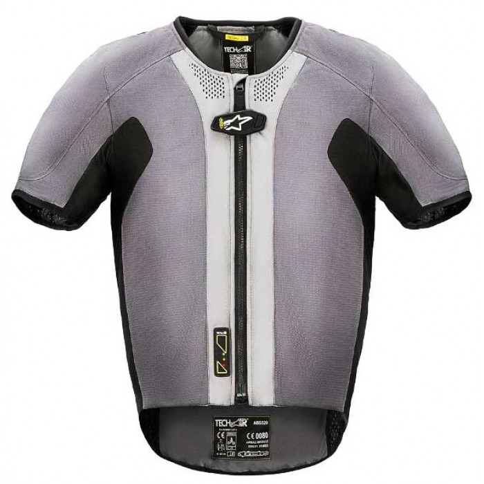 Мотозащита Alpinestars TECH-AIR 5 SYSTEM, темно-серо-черный, размер M