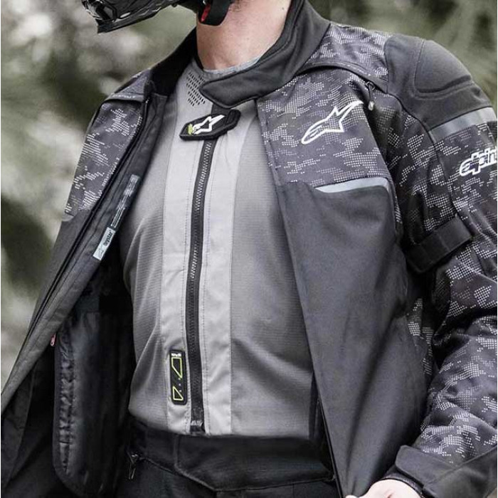 Подушка безопасности Alpinestars TECH-AIR 5 SYSTEM, темно-серо-черный