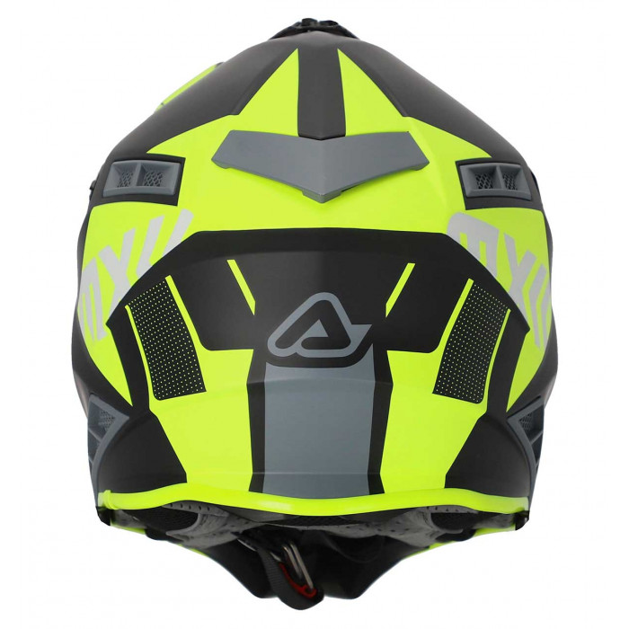 Мотошлем Acerbis X-TRACK 22-06, чёрный, флуоресцентный жёлтый, XL