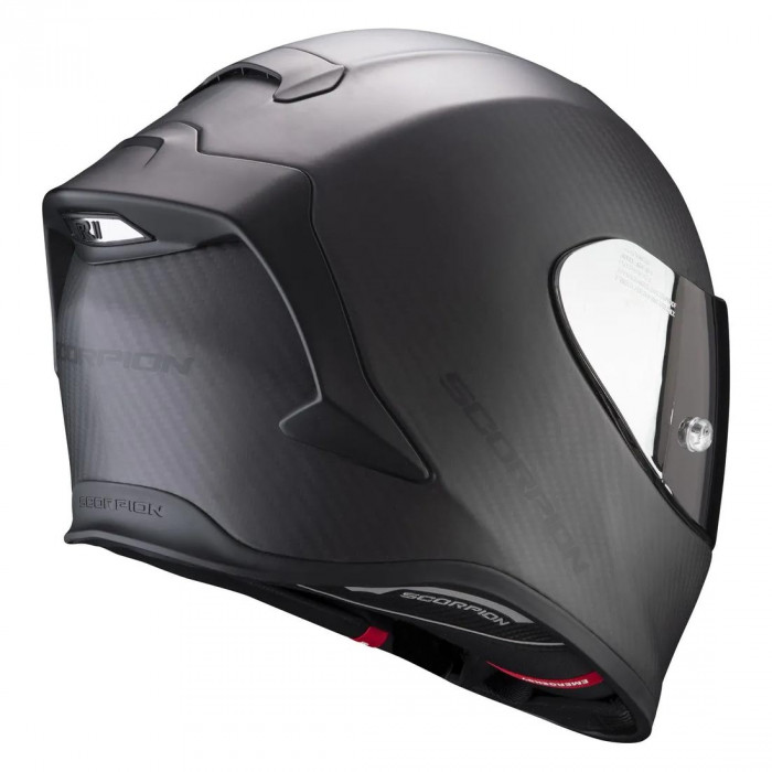Мотошлем Scorpion EXO EXO-R1 EVO CARBON AIR SOLID, цвет Карбон Матовый, Размер XL