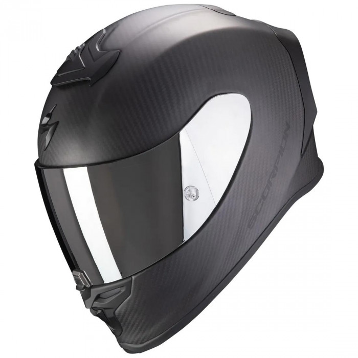 Мотошлем Scorpion EXO EXO-R1 EVO CARBON AIR SOLID, цвет Карбон Матовый, Размер XL