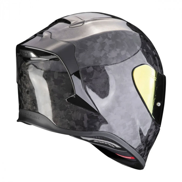Мотошлем Scorpion EXO EXO-R1 EVO CARBON AIR ONYX, цвет Карбон, Размер XS